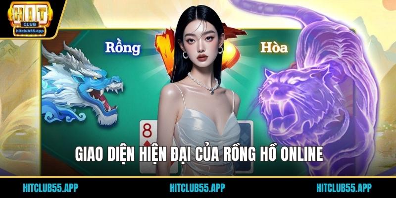Giao diện hiện đại của rồng hồ online